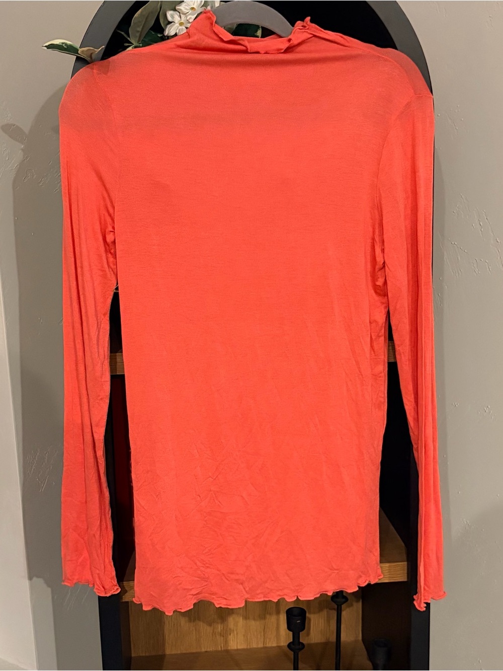 NEW Zenana Layering Top Large ruffle hem